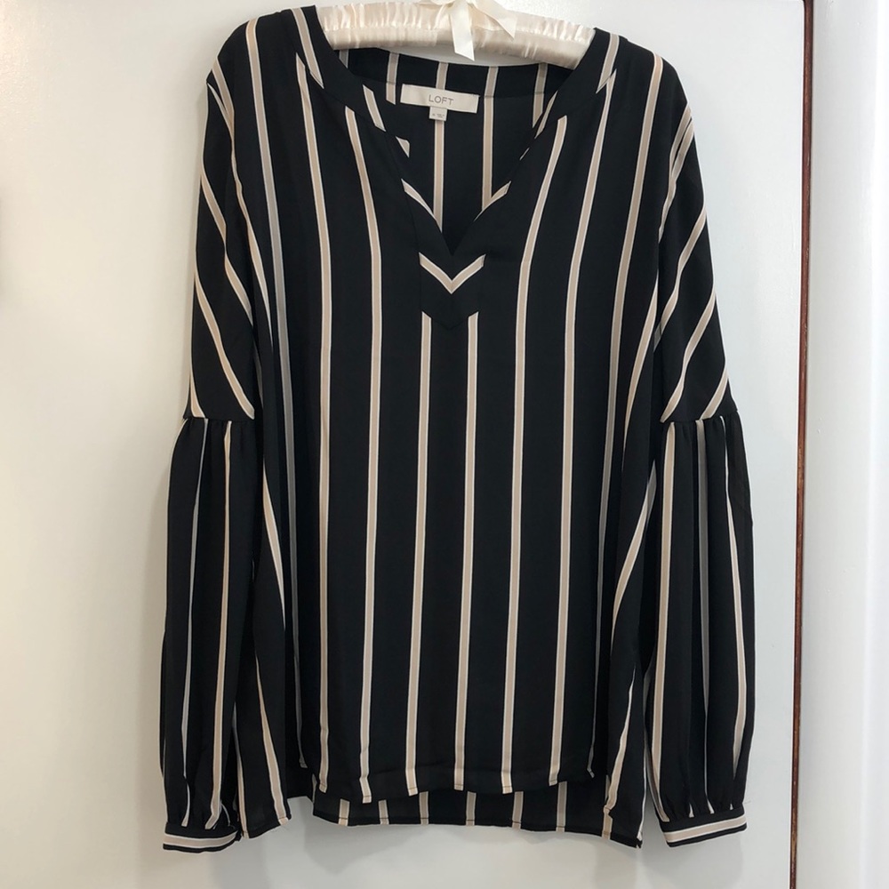 Loft Bell Sleeve Blouse